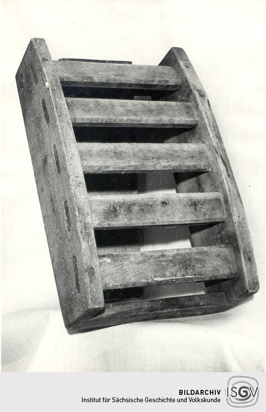 Quarkpresse aus Groß Partwitz im Sorbischen Museum