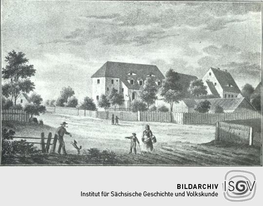 Schwepnitz um 1830