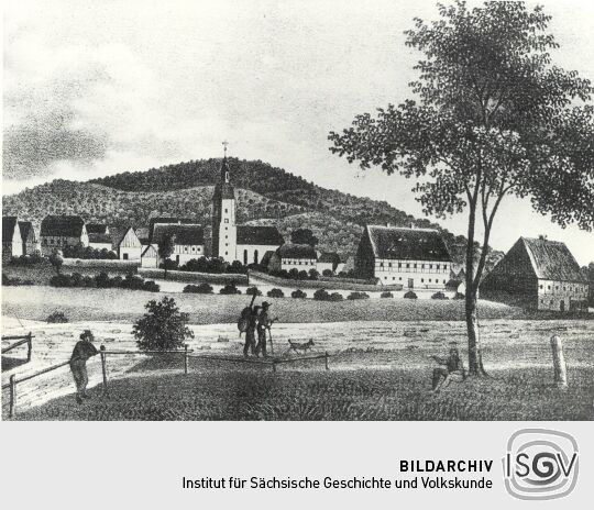 Blick auf Walddorf