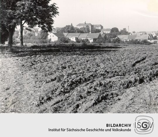 Blick zum Sorbische  Lehrerinstitut in Bautzen