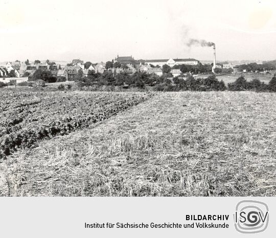 Blick zur Strafanstalt in Bautzen