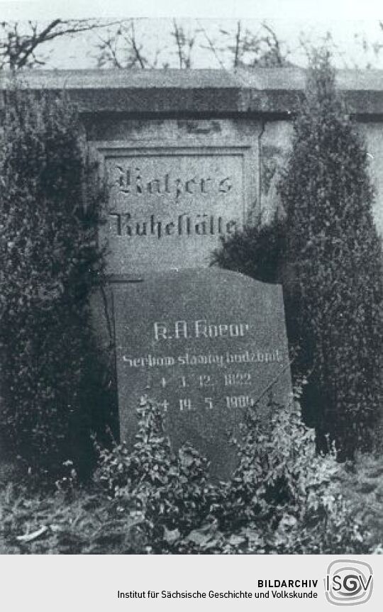 Ruhestätte Katzers in Kittlitz