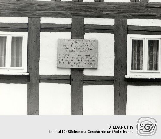 Gedenktafel in Klix