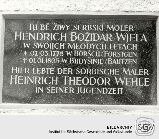 Gedenktafel in Kreba
