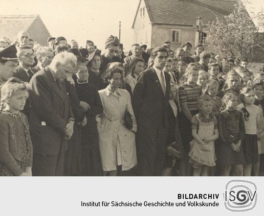 Denkmalseinweihung in Radibor