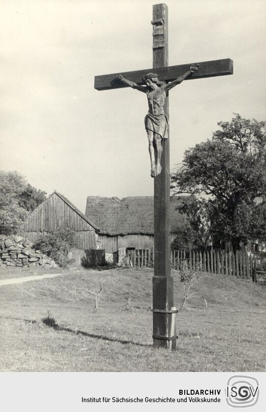 Holzkreuz in Storcha