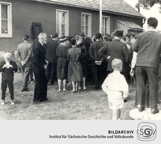 Enthüllung eines Gedenksteins in Schmerlitz