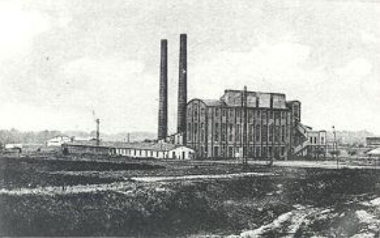 Brikettfabrik bei Kleinsaubernitz