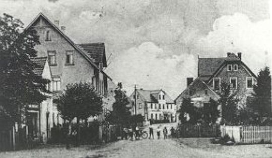 Straße in Kleinsaubernitz