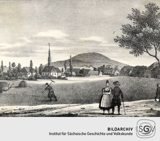 Historische Ansicht von Herwigsdorf