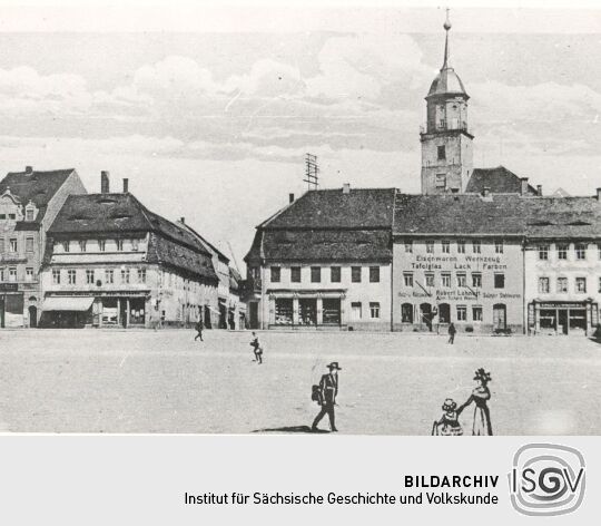 Markt und Kirche in Bischofswerda