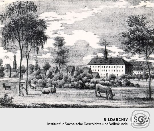 Historische Ansicht von Großhennersdorf