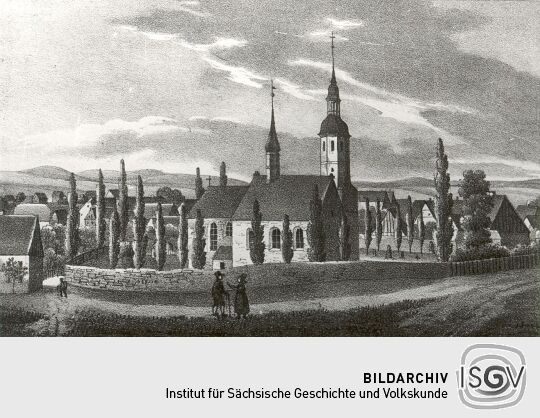 Historische Ansicht von Hirschfelde