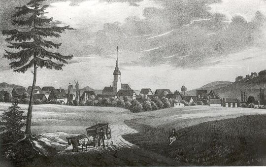 Historische Ansicht von Dittersbach