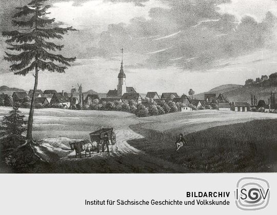 Historische Ansicht von Dittersbach