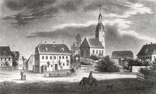 Historische Ansicht von Oberseifersdorf