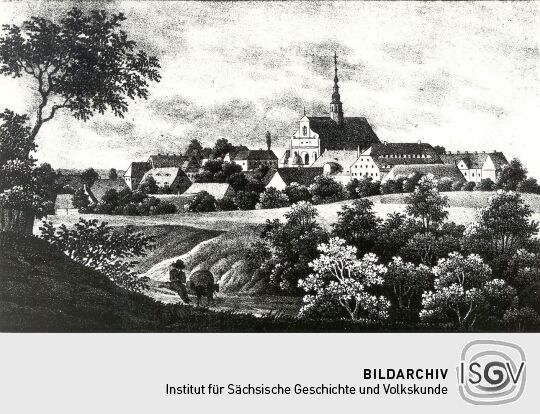 Ansicht vom Kloster Marienstern