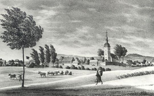 Ortsansicht von Burkersdorf