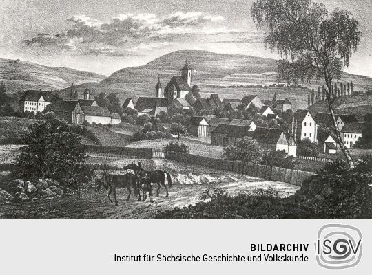 Ortsansicht von Elstra
