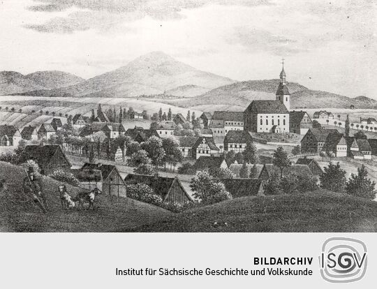 Blick auf Großschönau