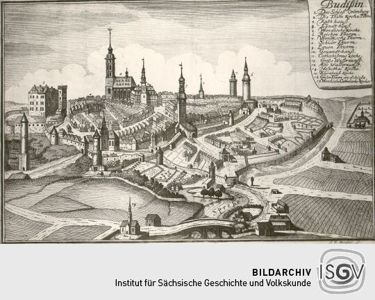 Bautzen um 1710