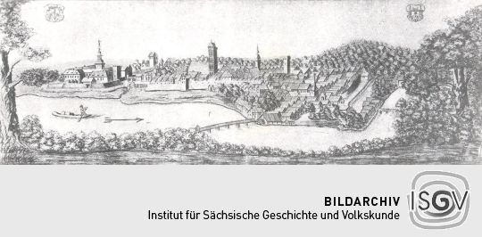Blick auf Crossen