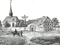 Bild: Kirchenbau in Kamenz