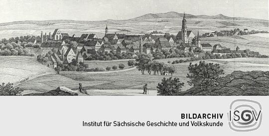 Blick auf Kamenz