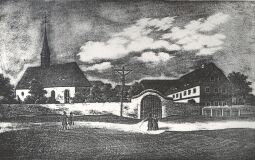 Bild: Kirchenbau in Kamenz