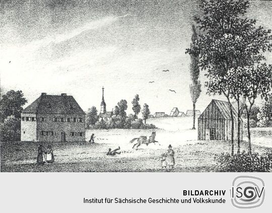 Straßenraum in Löbau