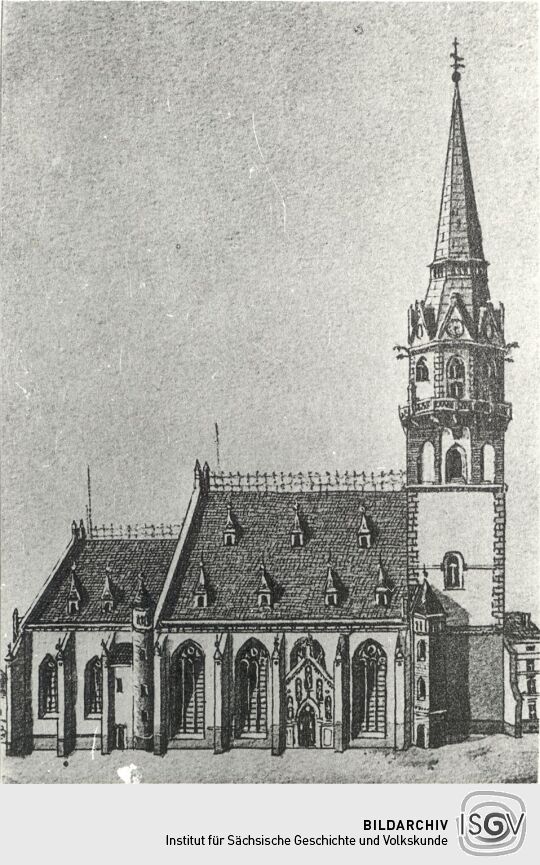 Kirchenbau in Löbau