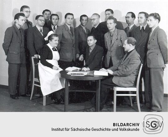 Das Lehrerkollegium der Sorbischen Oberschule Bautzen