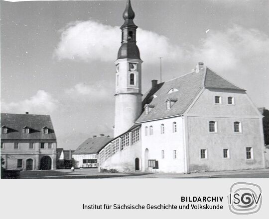 Das Rathaus in Weißenberg
