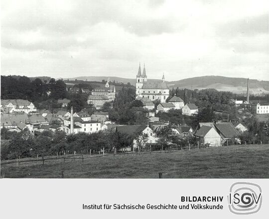 Blick auf Schirgiswalde