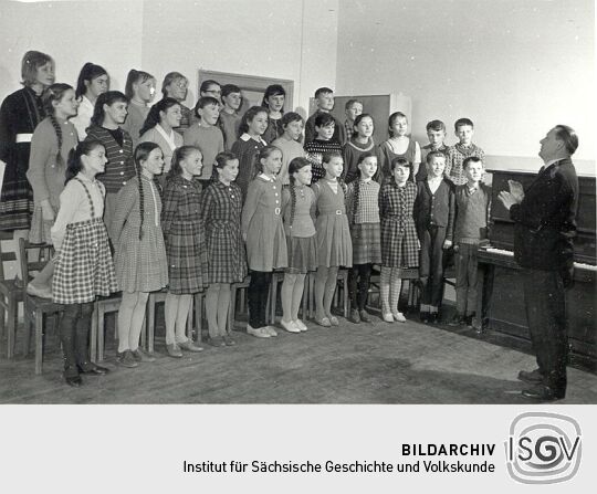 Der Schulchor Crostwitz