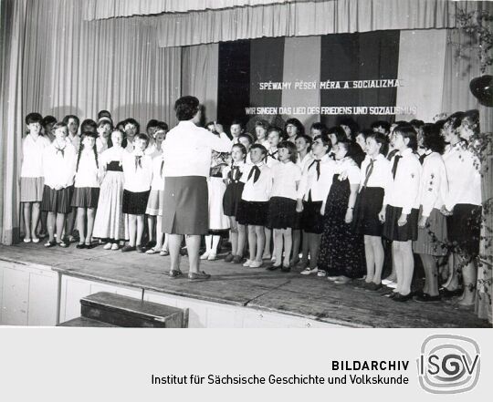 Der Schulchor aus Panschwitz-Kuckau
