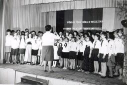 Bild: Der Schulchor aus Panschwitz-Kuckau