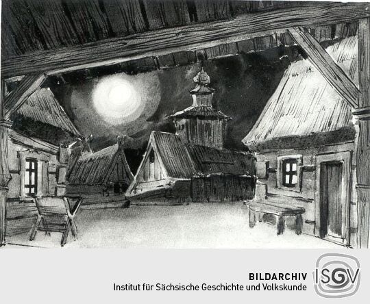 Bühnenbildentwurf