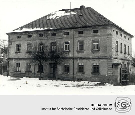 Das Geburtshaus von Arnošt (Ernst) Muka in Großhähnchen