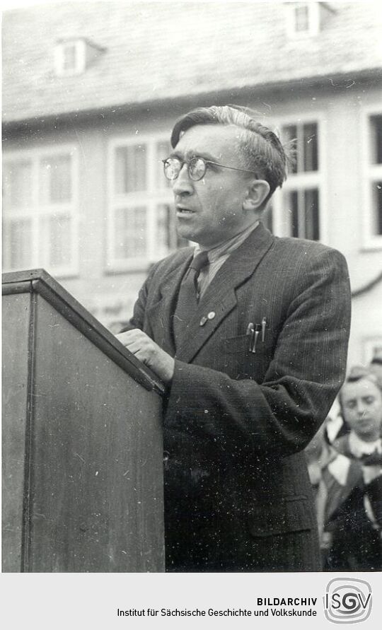 Einweihung des Schulneubaus in Panschwitz-Kuckau