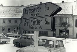 Bild: Wegweiser in Wittichenau