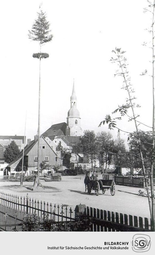 Maibaum in Crostwitz