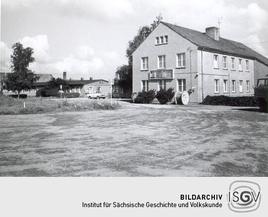 Dorfplatz in Panschwitz-Kuckau