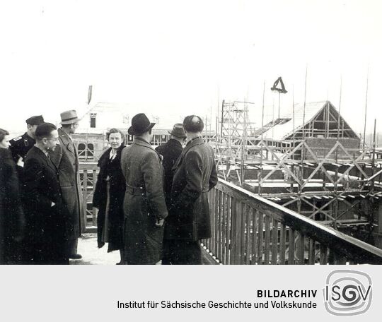 Richtfest der Sorbischen Oberschule Bautzen