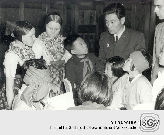 Treffen von Sorbischen und Koreanischen Kindern