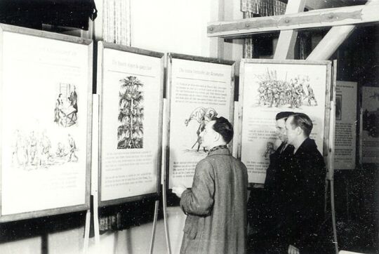 In der Ausstellung "Bauernkrieg" in Kreckwitz