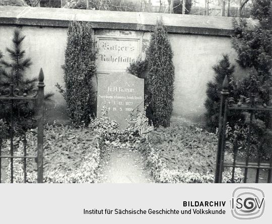 Das Grabmal Karl August Kocors  in Kittlitz