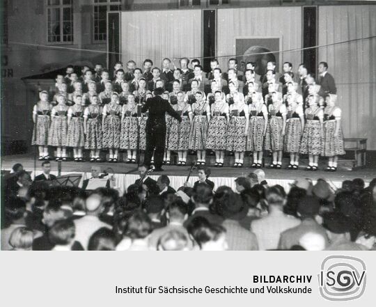 Erstes Sorbentreffen in Radibor