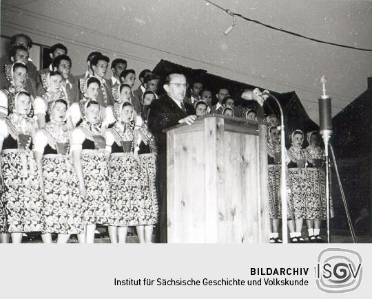 Erstes Sorbentreffen in Radibor