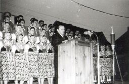 Bild: Erstes Sorbentreffen in Radibor